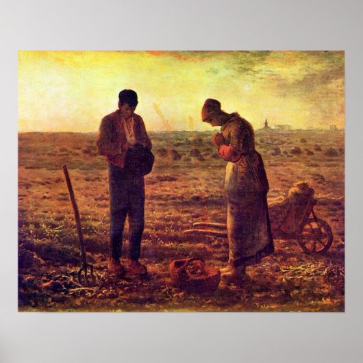 Die Angelus-Jungfrau Mary verkörpert die Empfängni Poster (Vorne)