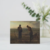 Die Angelus Postkarte (Stehend Vorderseite)