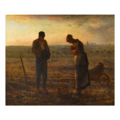 Die Angelus von Jean-Francois Millet Fotodruck (Vorne)