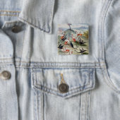 Die angemessene Blume auf dem Mountain Button (Beispiel)