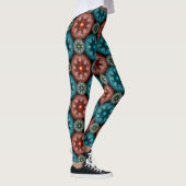 Die angenehme, farbenfrohe Dekoration Leggings (Rechts)