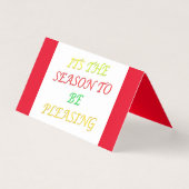 Die angenehme Weihnachtszeit-Logo gemischt Farbe (Vorderseite)