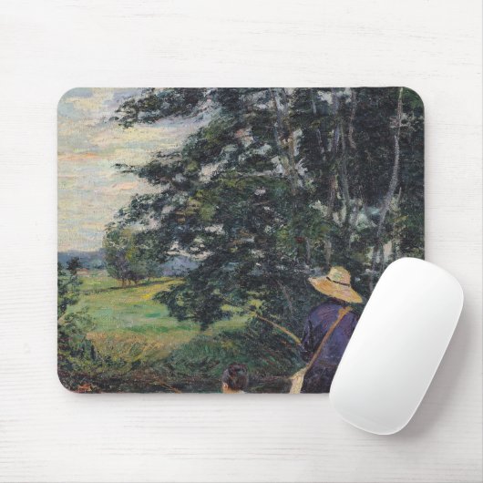 Die Angler, c.1885 Mousepad (Mit Mouse)