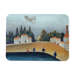 Die Angler, c.1908-09 (Öl auf Leinwand) Magnet