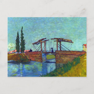 Die Anglois Brücke bei Arles durch Vincent van Postkarte
