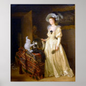 Die Angora-Katze Poster (Vorne)