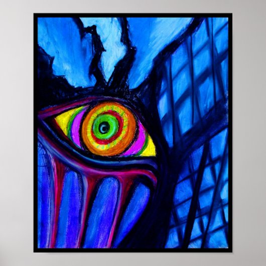 Die Angst Poster (Vorne)