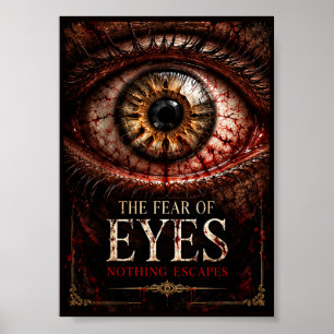 Die Angst vor Augen – Gruselige Gothic-Horror-Hall Poster