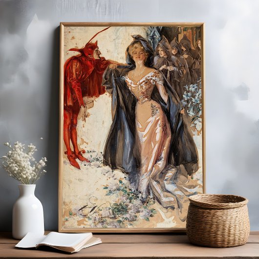 Die Anhänger, Harrison Fisher Poster