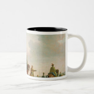 Die Anhänger im Jahre 1812, 1820 Zweifarbige Tasse