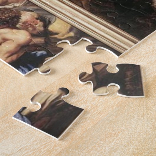 Die Anhebung des Kreuzes durch Peter Paul Rubens Puzzle (Seite)