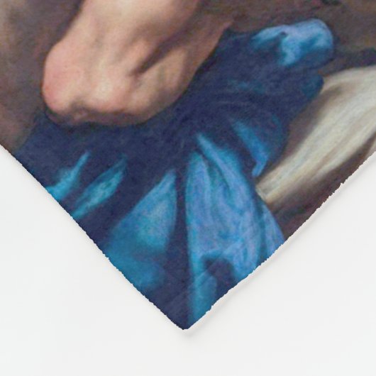 Die Anhebung des Kreuzes, Rubens Fleecedecke (Ecke)