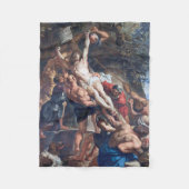 Die Anhebung des Kreuzes, Rubens Fleecedecke (Vorderseite)