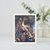 Die Anhebung des Kreuzes, Rubens Postkarte (Stehend Vorderseite)