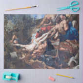 Die Anhebung des Kreuzes, Rubens Seidenpapier (Basteln)