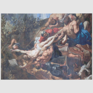 Die Anhebung des Kreuzes, Rubens Seidenpapier
