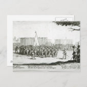 Die Anhebung einer Armee Postkarte (Vorne/Hinten)