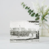 Die Anhebung einer Armee Postkarte (Stehend Vorderseite)