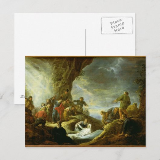 Die Anhebung von Lazarus 3 Postkarte (Vorne/Hinten)