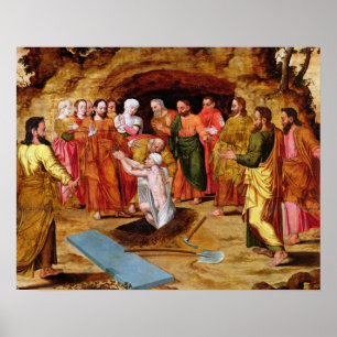 Die Anhebung von Lazarus Poster