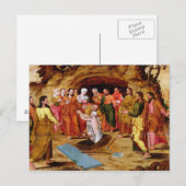Die Anhebung von Lazarus Postkarte (Vorne/Hinten)