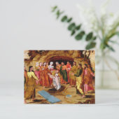 Die Anhebung von Lazarus Postkarte (Stehend Vorderseite)