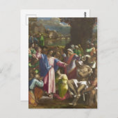 Die Anhebung von Lazarus Postkarte (Vorne/Hinten)