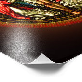 Die Anima Christi Fotodruck (Ecke)