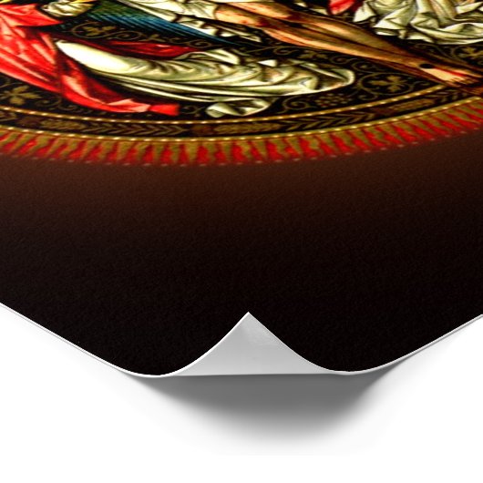 Die Anima Christi Poster (Ecke)