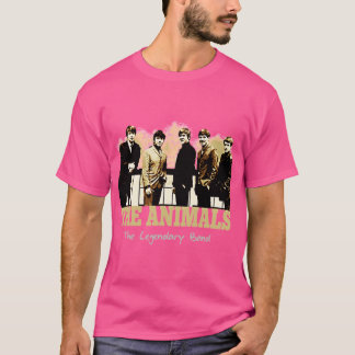 die Animals-Band Mädchen Retro T-Shirt