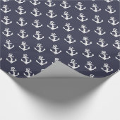 Die Anker des Schiffs Geschenkpapier (Ecke)
