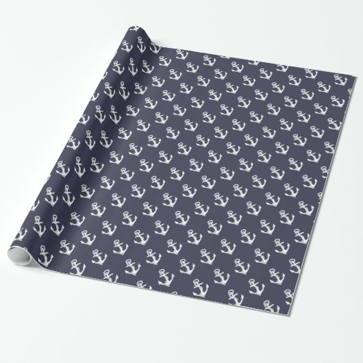 Die Anker des Schiffs Geschenkpapier (Ungerollt)