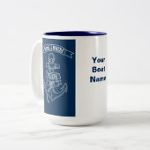 Die Anker-Zuhause ist der Bereich, in dem der Anke Zweifarbige Tasse (Vorderseite Links)