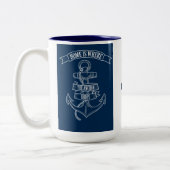 Die Anker-Zuhause ist der Bereich, in dem der Anke Zweifarbige Tasse (Links)