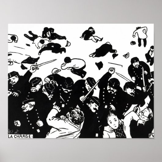 Die Anklage, 1893 Poster (Vorne)