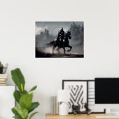 Die Anklage des furchtlosen Ritters Poster (Heimbüro)