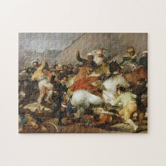 Die Anklage von Mamelukes Francisco José de Goya Puzzle (Horizontal)