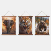 Die Anklage Wandteppich Mit Holzrahmen (Dreifach)