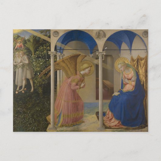 Die Ankündigung, 1425-8 Postkarte (Vorderseite)