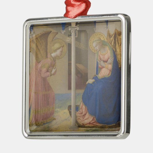 Die Ankündigung, 1425-8 Silbernes Ornament (Links)