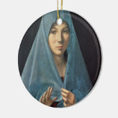 Die Ankündigung, 1474-75 (Öl auf Platte) Keramik Ornament (Links)