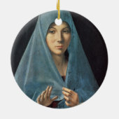 Die Ankündigung, 1474-75 (Öl auf Platte) Keramik Ornament (Hinten)