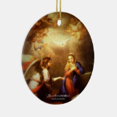 Die Ankündigung 1660 Schrift Keramik Ornament (Rechts)