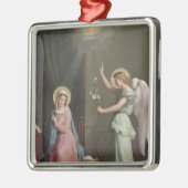 Die Ankündigung, 1859 Silbernes Ornament (Links)