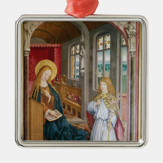 Die Ankündigung 2 Silbernes Ornament (Vorne)