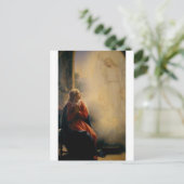 Die Ankündigung an die gesegnete Jungfrau, Carl Bl Postkarte (Stehend Vorderseite)