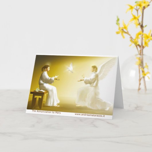 Die Ankündigung an Mary (Gelbe Blume)