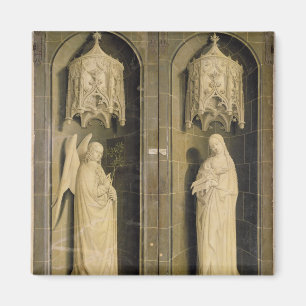 Die Ankündigung, äußere Platte vom Triptychon Magnet