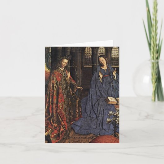 Die Ankündigung bis Januar van Eyck (Vorderseite)