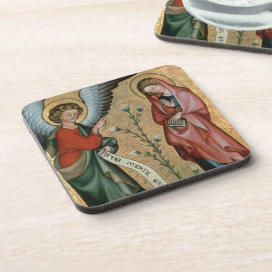 Die Ankündigung, c.1330 (Öl auf Platte) Untersetzer (Linke Seite)